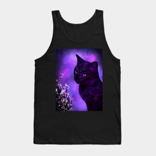 Zentangle Cat Tank Top